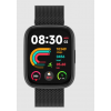 שעון חכם FITPRO S4 - בצבע שחור, השותף המושלם לסגנון חיים פעיל, בריא ומלא בסטייל!